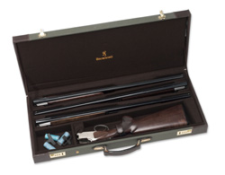 Browning Citori 625 Feather Three Barrel Set Shotgun 013483604, 20/28/410 Gauge, 28", Grade II/III Walnut Stock, Blued Finish