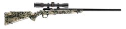Browning T-Bolt Composite Target/Varmint Rimfire Rifle 025190202, 22 Long Rifle, 22" Heavy Varmint, Bolt Action, Comp Stock, Digital Green Finish