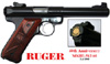 Ruger Mark III 60th Anniversary Semi-Auto Pistol 10136, 5.5", 22 LR, Blue Finish