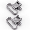 BlackHawk 1 in Nickel Lock Down Sling Swivels 70SW02BK