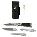 Savage Hunters Edge Multi Blade Knife w 4 Interchangeable Blades 65002