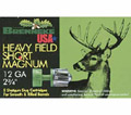 Brenneke SL-122HFS, Heavy Field Short Magnum,  12 Gauge, 2 3/4 in, 1 1/4 oz, Slug, 1476 fps, 5 Rd/bx