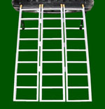 Great Day's Loadlite Tri-Fold Lite Aluminum Loading Ramp LL46817, 50x69, 1500 lbs, 7 in Rung
