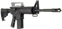 DPMS Panther AP4 Less Carry Handle Rifle RFLR-AP4-LCH, 7.62x51mm NATO, 16", 6-Pos Telescoping Stock, Black Finish