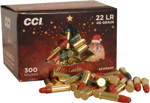 Cci Christmas Pack 2022 Cci Christmas Pack Rimfire Ammunition 921Xmas17, 22 Long Rifle, Round Nose  (Rn), 40 Gr, 1235 Fps, 30 - Able Ammo
