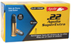 Aguila Subsonic Rifle Ammunition 1B222268, 22 Long Rifle, Hollow Point (HP), 38 GR, 50 Rd/bx