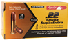 Aquila High Velocity Rifle Ammunition 1B222335, 22 Long Rifle, Hollow Point (HP), 38 GR, 50 Rd/bx