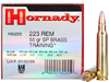 Hornady Training Rifle Ammunition 80255, 223 Remington, Soft Point (SP), 55 GR, 3240 fps, 50 Rd/bx
