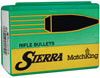Sierra MatchKing Boat Tail Hollow Point 22 Caliber 52 Grain 500/Box (1410C), Not Loaded
