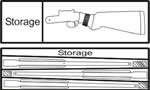Americase 1003 Premium Three Barrel Skeet Set Case, Multiple Fore-Arm On, 32-1/2" x 8" x 6-1/2"