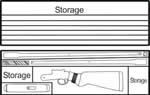 Americase 1014 Premium Two Barrel Skeet Tube Set Case, Fore-End Off, 37" x 11" x 5"