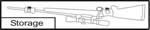 Americase 4004 Premium Deluxe Single Rifle Case, 50" x 10" x 3-1/2"