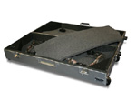 Americase AT42189 Aluma-Trans Two Parallel Limb Bow Case, w/Quiver, w/Recessed Wheels, 42" x 18" x 9"