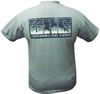 Green Head Gear Logo Long Sleeve Grey Shirt (8324X)