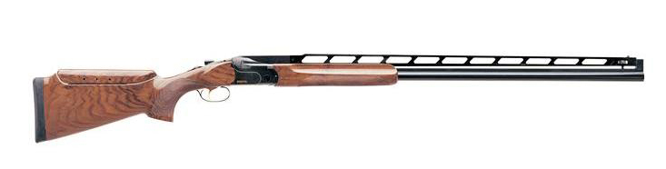 Beretta DT10 Trident Bottom Single Trap Shotgun JDT2130, 12 Gauge, 34", European Walnut Stock, Wood Gloss Finish