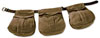Beretta CA3720610832 Waxwear Waterproof Brown Triple Game Belt, Fits 32"-60" Waists