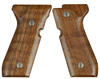 Beretta JG92WEL Smooth Wood Grip (without emblem) For Model 92FS EL