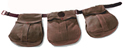 Beretta CA0720610087 Waxwear Brown Triple Game Belt, Fits 32"-60" Waists