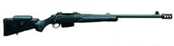 Tikka T3 Varmint Bolt Action Rifle JRTM112, 223 Remington, 20 in, Bolt Action, Black synthetic Stock, Matte Black Finish