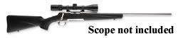 Browning X-Bolt Stainless Stalker Rifle 035206209, 22-250 Rem, 22", Bolt Action, Comp Stock, Stainless Steel Finish, Dura Touch