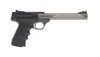 Browning Buck Mark Lite Green Pistol 051462490, 22 LR, 7 1/4 in, URX Ambidextrous Grips, Matte Gray