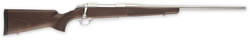Browning A-Bolt Stainless Hunter Rifle 035703218, 308 Win, 22", Bolt Action, Rosewood Stock, Blued Finish
