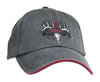 Browning Rogue Cap With Deer Skull Embroidery 308227471, Charcoal