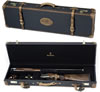 Browning Leather/Canvas Gun Case - Charcoal/Brown