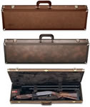 Browning Traditional Fitted Luggage Gun Case - Semi-Auto & Pump - Classic Brown