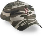 Browning 308121411 Woodland Camo Cap (Pink Buckmark)