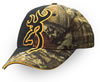 Browning Big Buckmark and Camo Cap, Mossy Oak Break-Up Infinity/Black 308204201 (Mossy Oak Break-Up Infinity/Black)