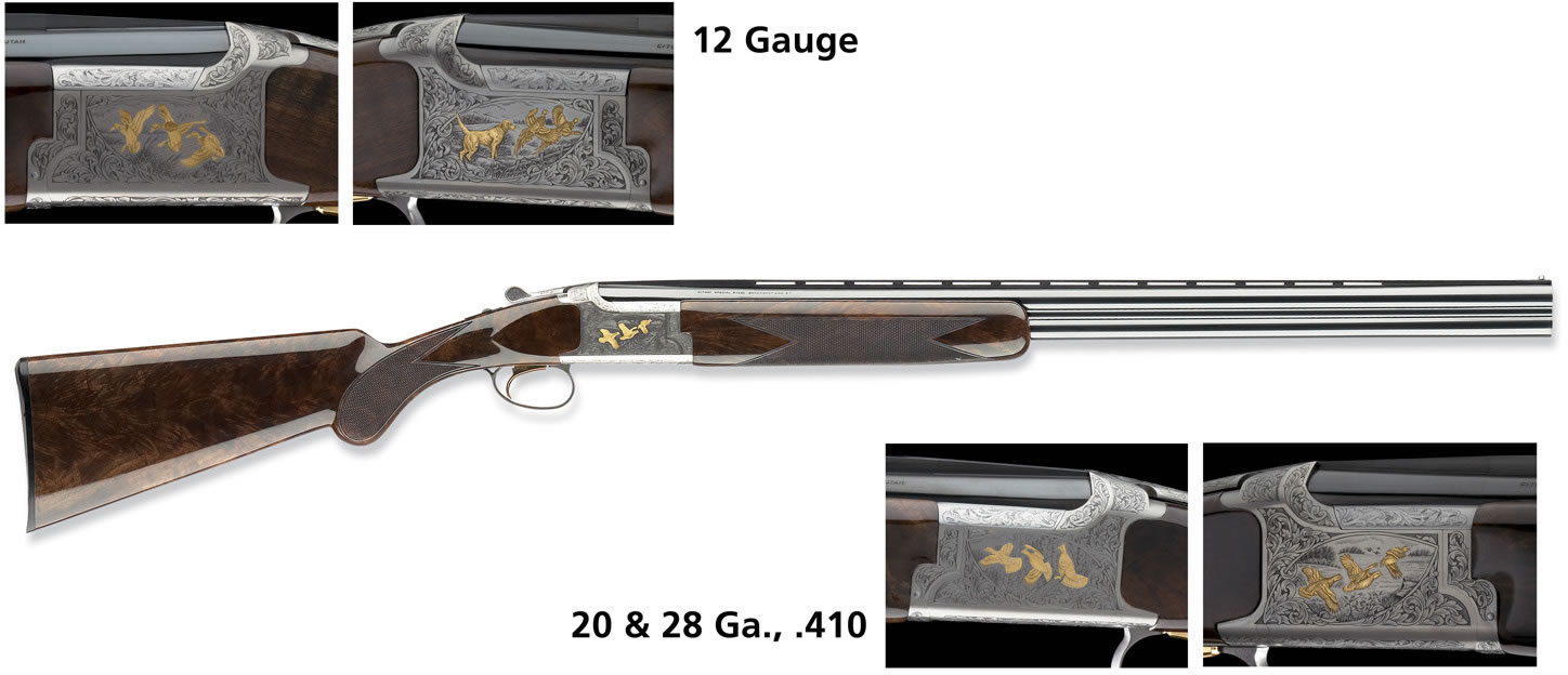 Browning Citori Grade VII Lightning Shotgun 013308604, 20 Gauge, 28", 3" Chmbr, Walnut Stock, Grayed Finish