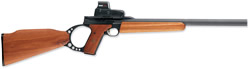 Browning Buck Mark Target Rifle 021025202, 22 Long Rifle, 18"Hvy BBL, Semi-Auto, Wood Stock, Blue Satin Finish
