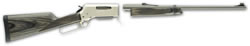 Browning BLR Lt Weight '81 Stainless Takedown Long Action Rifle 034015127, 7mm Rem Mag, 24 in, Grey Laminate Stock, Satin Finish, 4 Rd