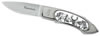 Browning Scrimshaw Mule Deer Folding Lockback Knife 322541