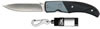 Browning Getaway Folding Knife w/Flashlight Combo 3715039, Black/Silver