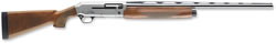 Browning Silver Hunter Micro Midas Semi-Automatic Shotgun 011389305, 12 Gauge, 26", 3" Chmbr, Satin Walnut Stock, Silver Finish