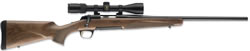 Browning X-Bolt Micro Midas Bolt Action Rifle 035248211, 243 Win, 20", Satin Checkered Walnut Stock, Blued Finish