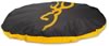 Browning Dog Bed 13002050, Circular, Black/Yellow, 50 in