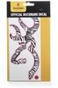 Browning Animal Print Decal 3922240609, Zebra/Fuchsia, 6 inch