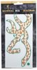 Browning Animal Print Decal 3922240608, Giraffe/Aqua, 6 inch