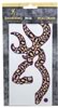 Browning Animal Print� Decal 3922240602, Leopard/Purple, 6 inch