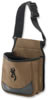 Browning Fortress Series Shell Pouch, Black/Brown (121008892) Browning Fortress Series Shell Pouch, Black/Brown (121008892)