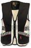 Browning Junior Trapper Creek Mesh Black/Zebra Shooting Vest (30505439)