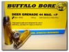 Buffalo Bore Handgun Ammunition 4F/20, 44 Magnum +P, 240 GR, Soft Cast Gas-checked, 1550 fps, 20 Rd/Bx
