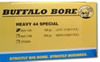 Buffalo Bore Handgun Ammunition 14A/50, 44 Special, 180 GR, Jacketed Hollow Point (JHP), 1150 fps, 50 Rd/Bx