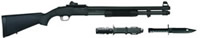 Mossberg 590 SPX Pump Shotgun 50771, 12 Gauge, 20", 3" Chmbr, Synthetic Stock, Parkerized Finish w/M9 Bayonet