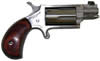 North American Mini-Revolver North American-22MS-XSS, 22 Win Mag, 1-1/8", Stainless/Matte Finish, 5 Rd