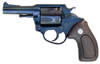 Charter Bulldog Classic Revolver 34431, 44 Special, 3 in, Checkered Walnut Grip, Blue Finish, Fixed Sights, 5 Rd