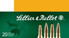 Sellier & Bellot Rifle Ammuntion 33145, 308 Winchester, Boat Tail Hollow Point (HP), 168 GR, 2600 fps, 20 Rd/bx